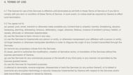 Terms of Service of Garena